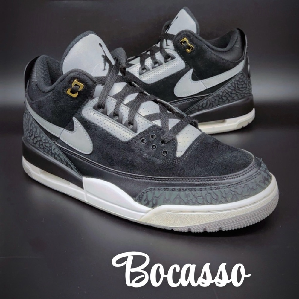 JORDAN 3 RETRO TINKER SP 'BLACK CEMENT'